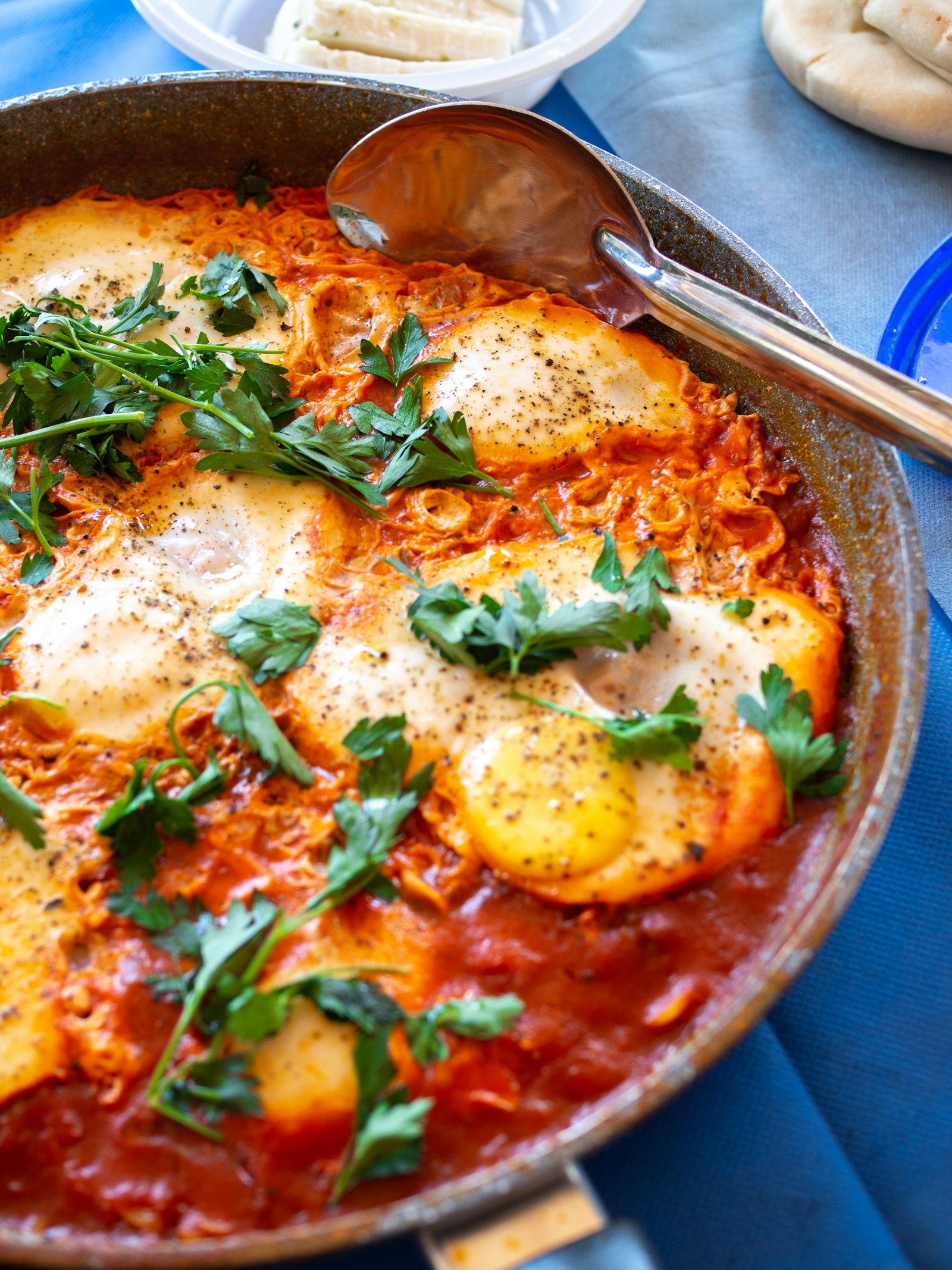 Huevos rancheros skillet